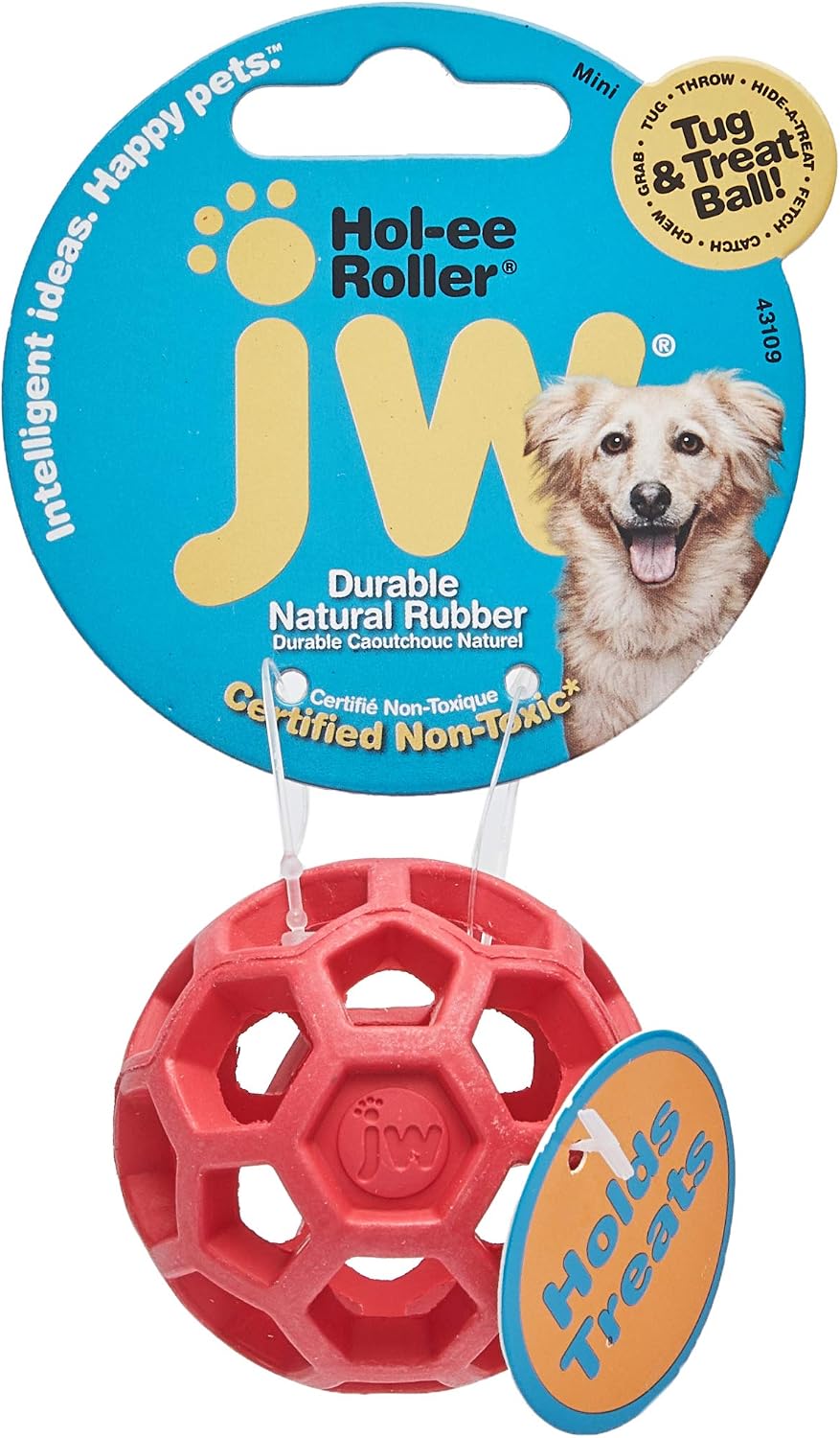 Hol-ee Roller Ball dog toy