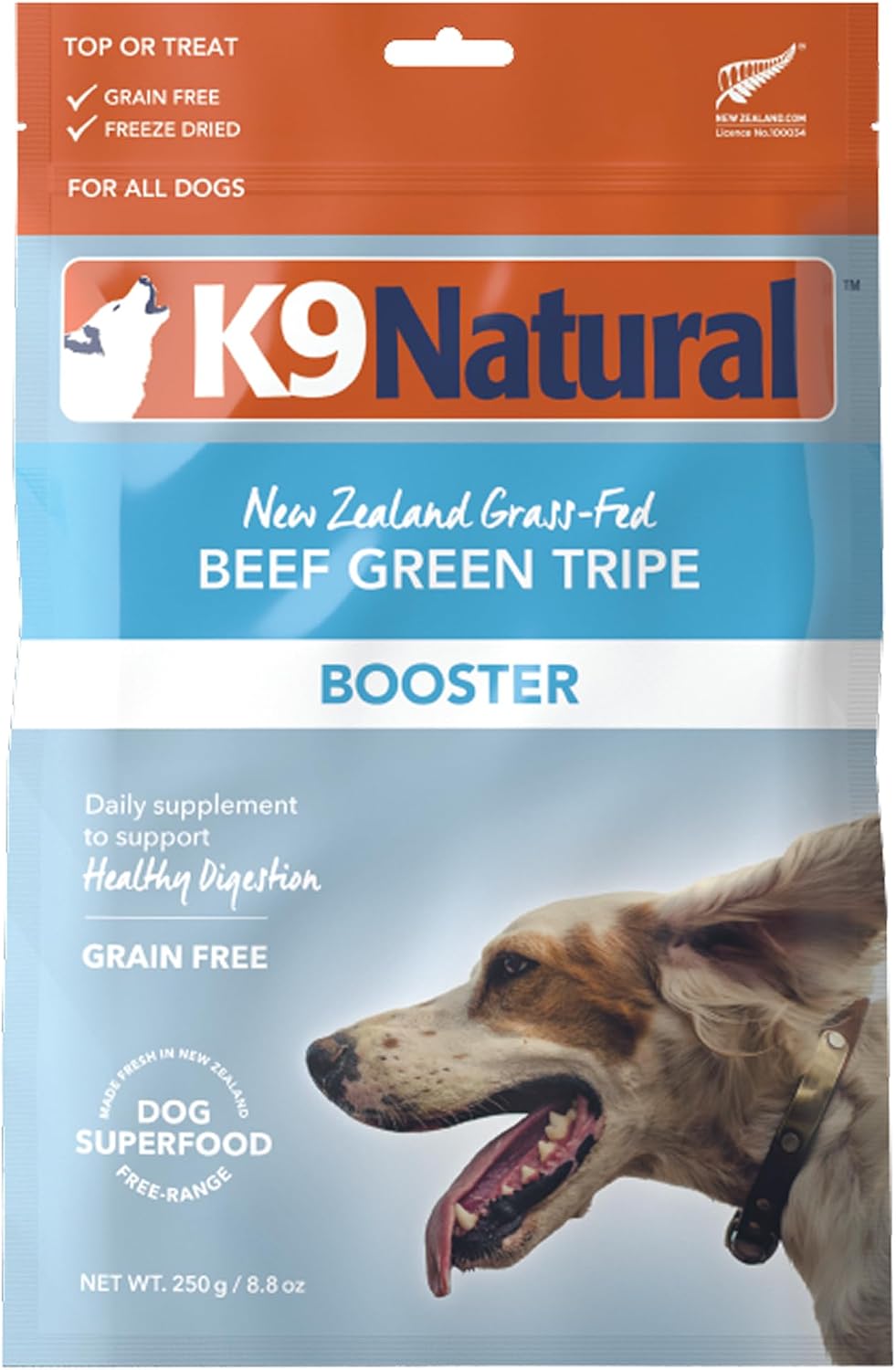 K9 Natural Beef Green Tripe topper for dogs